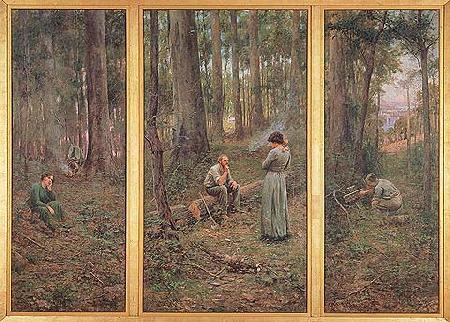 Frederick Mccubbin Pioneer Germany oil painting art